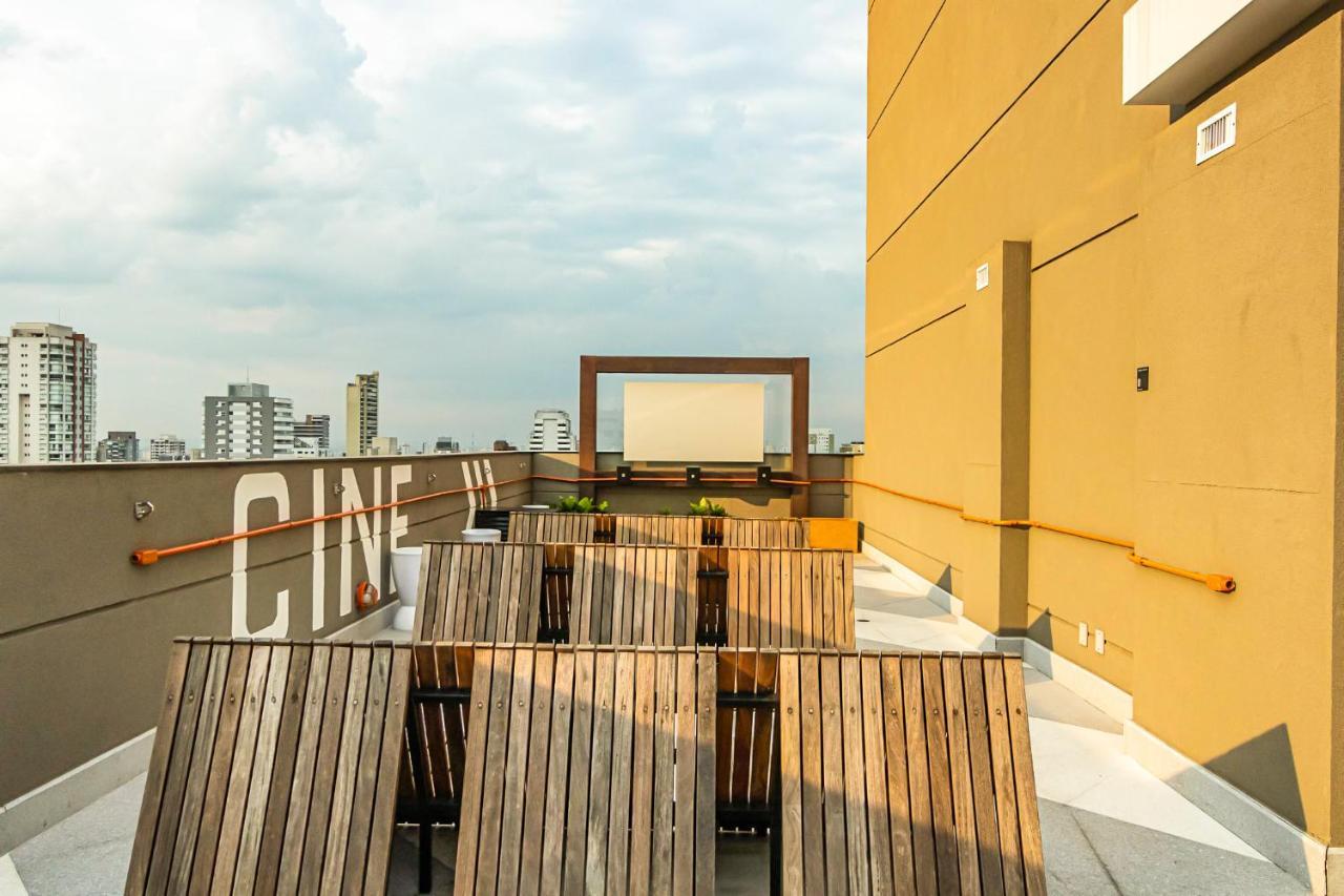 Studio Charme Vila Mariana Com Lava Loucas Apartment Сао Паоло Екстериор снимка