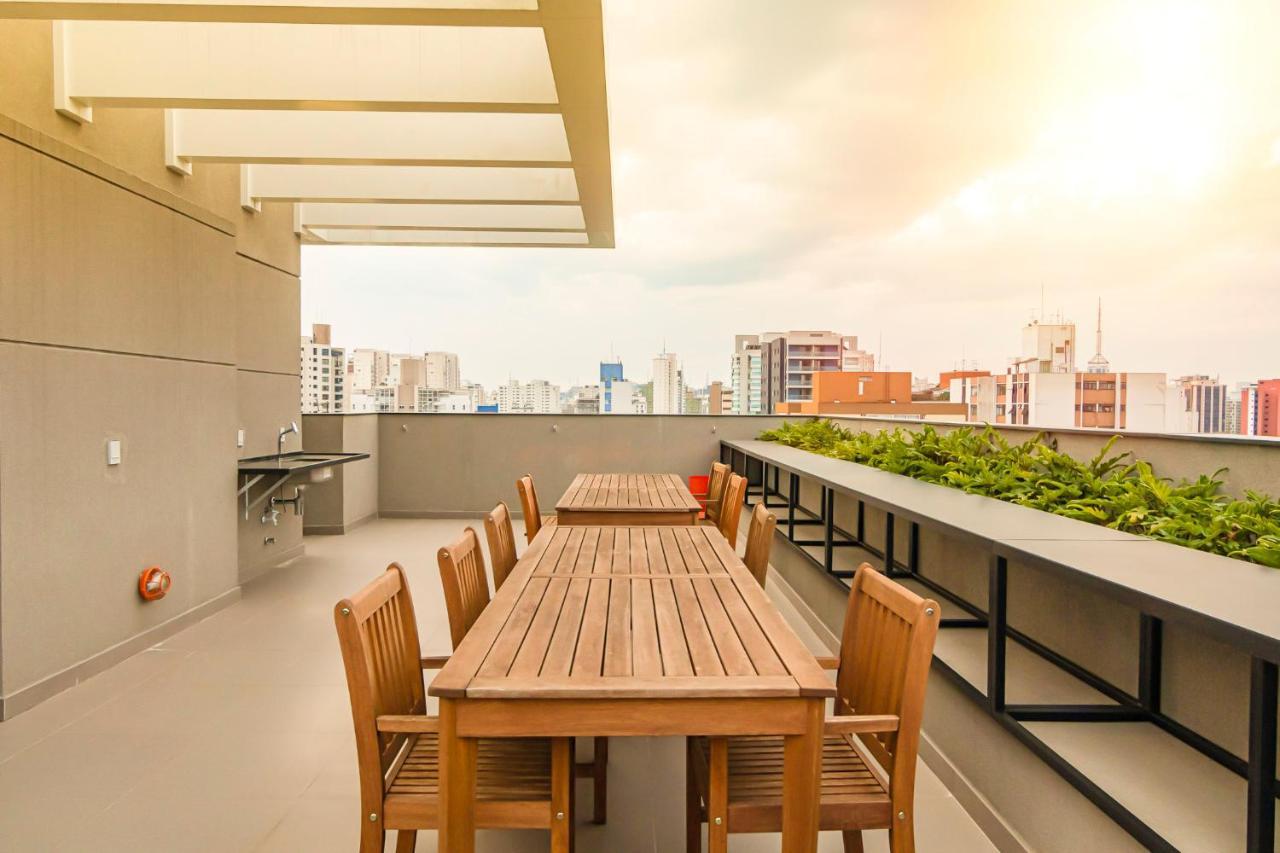 Studio Charme Vila Mariana Com Lava Loucas Apartment Сао Паоло Екстериор снимка